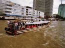 Over loaded Ferry, Mae Nam Chao Phrayal River, Bangkok